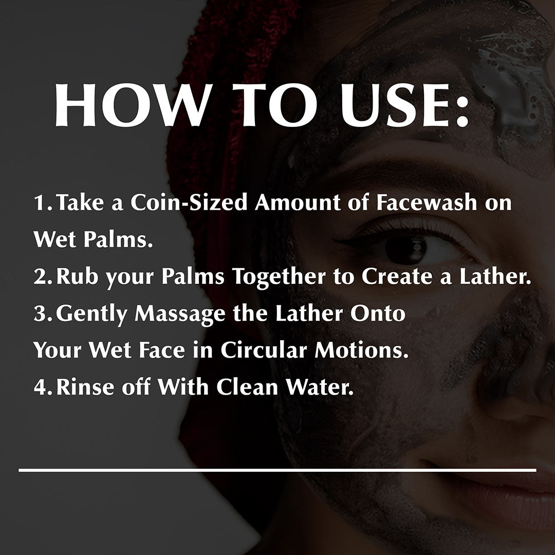 Activated Charcoal Facewash(200ml)