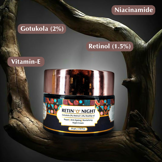 RETIN 'O' NIGHT (Night Cream) 50gm